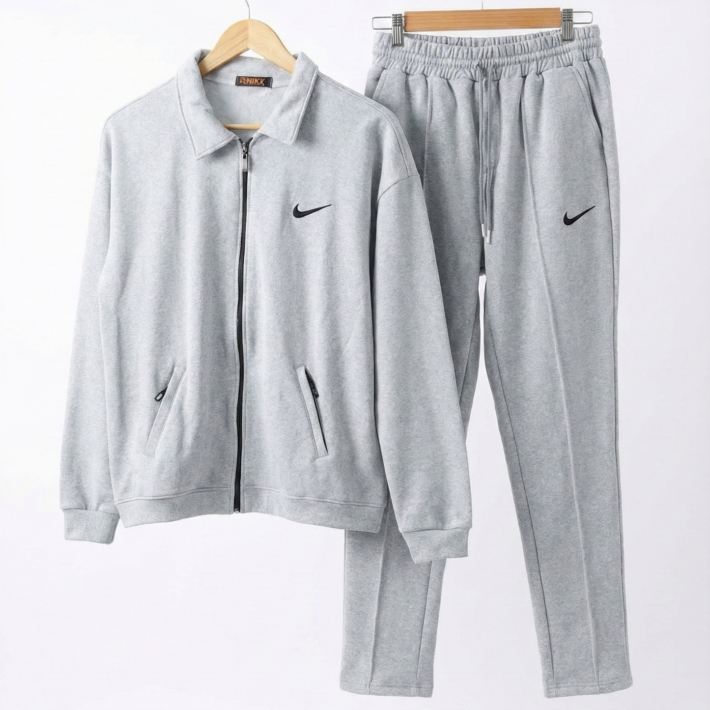 Ensemble Signature Piqué - Veste Col Polo & Pantalon Ajusté