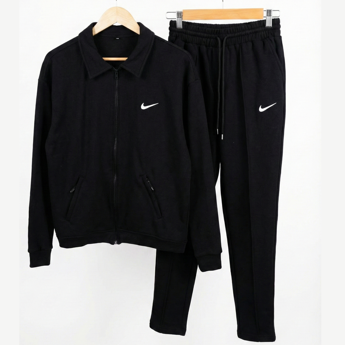 Ensemble Signature Piqué - Veste Col Polo & Pantalon Ajusté