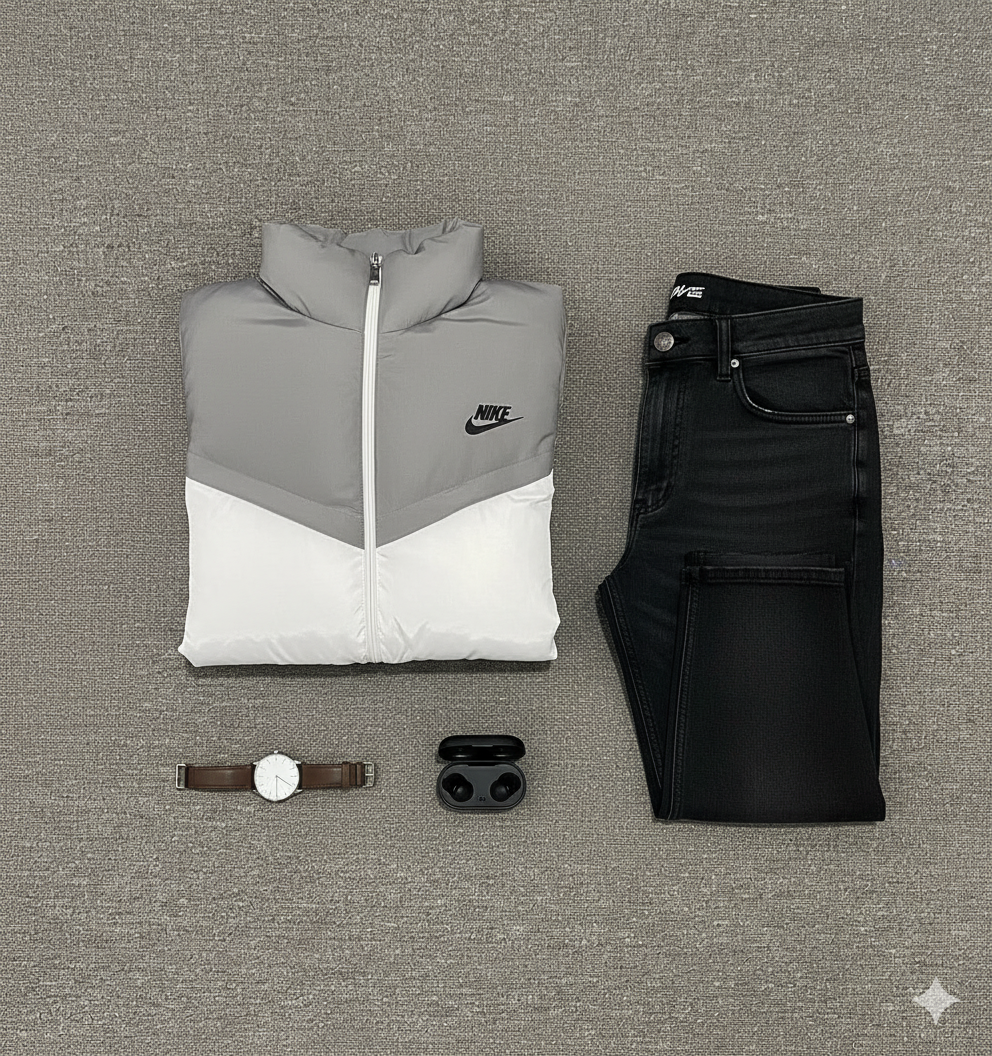 Doudoune Puffer Matelassée - L'Essentiel de l'Hiver