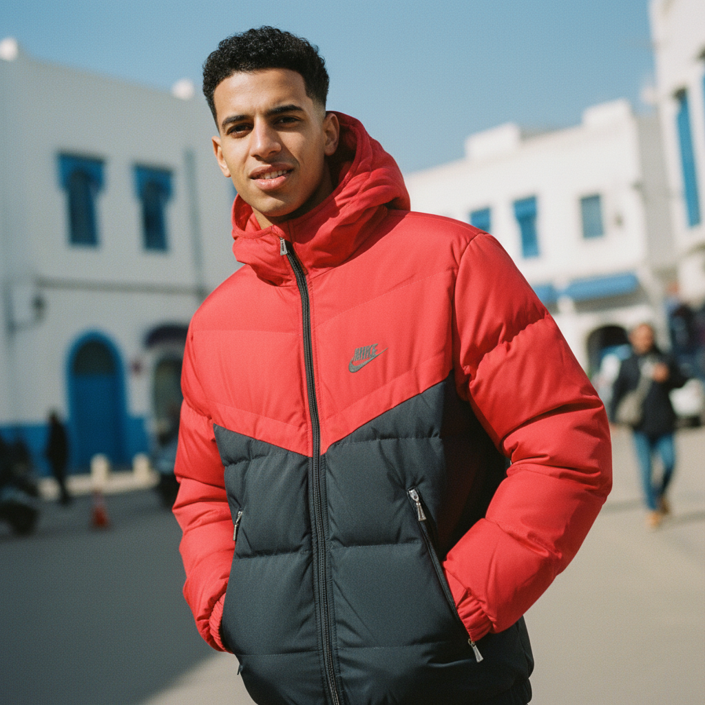 Doudoune Puffer à Capuche - Urban Shield