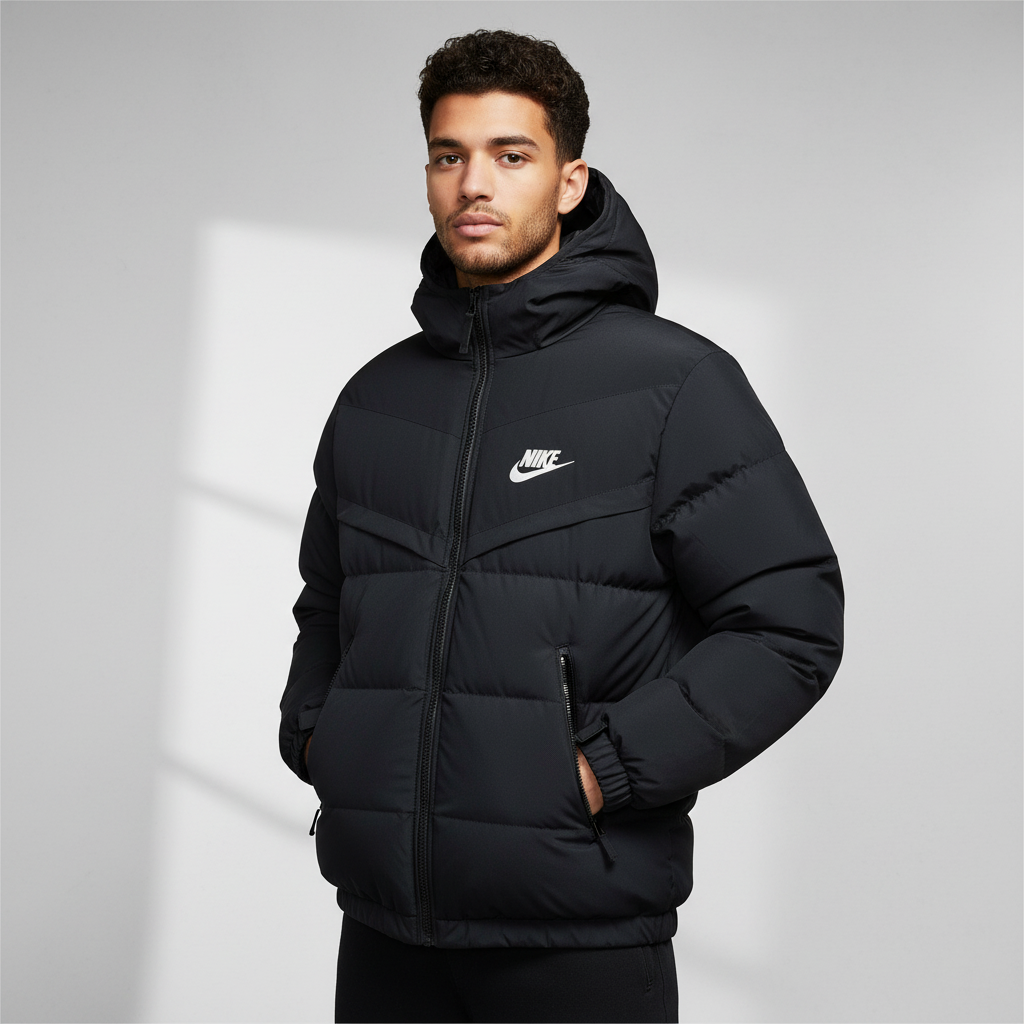 Doudoune Puffer à Capuche - Urban Shield